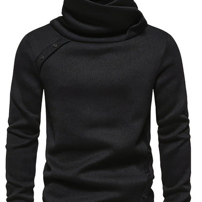Marcus | Slouch-Neck Button Sweater