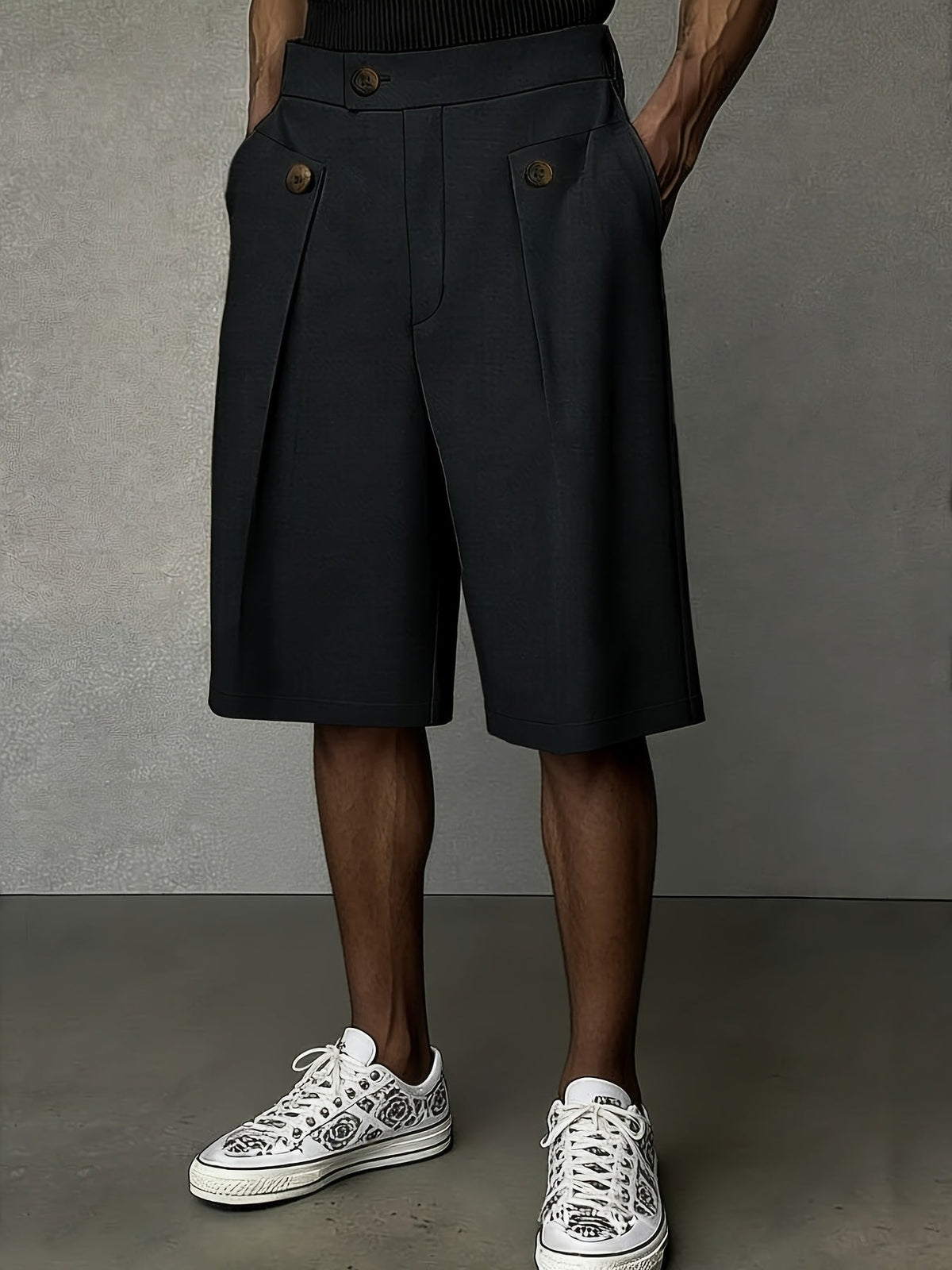 Barnaby | Tailored Pleated Shorts