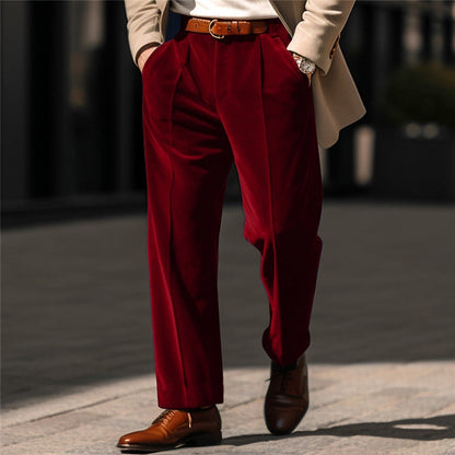 Gareth | Tailored Straight-Leg Trousers