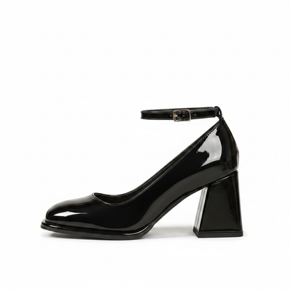 Celeste | Patent Block Heel Sandals