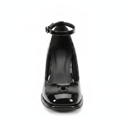 Celeste | Patent Block Heel Sandals