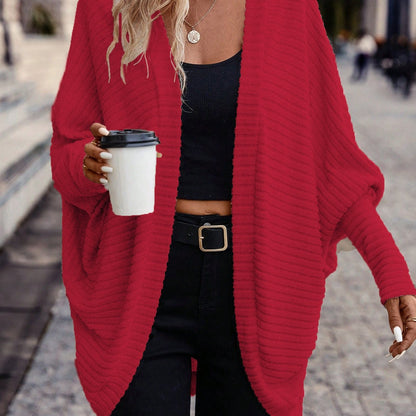 Maeve | Relaxed Open-Front Cardigan