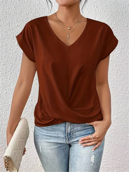 Aria | Casual V-Neck Everyday Top