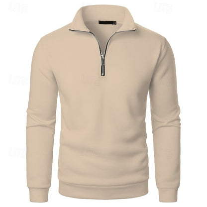 Gerald | Classic Quarter-Zip Pullover
