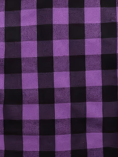 Everly | Checked Button-Up Shirt