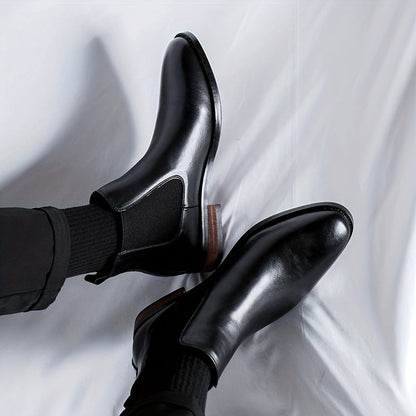 Thaddeus | Polished Chelsea Boots