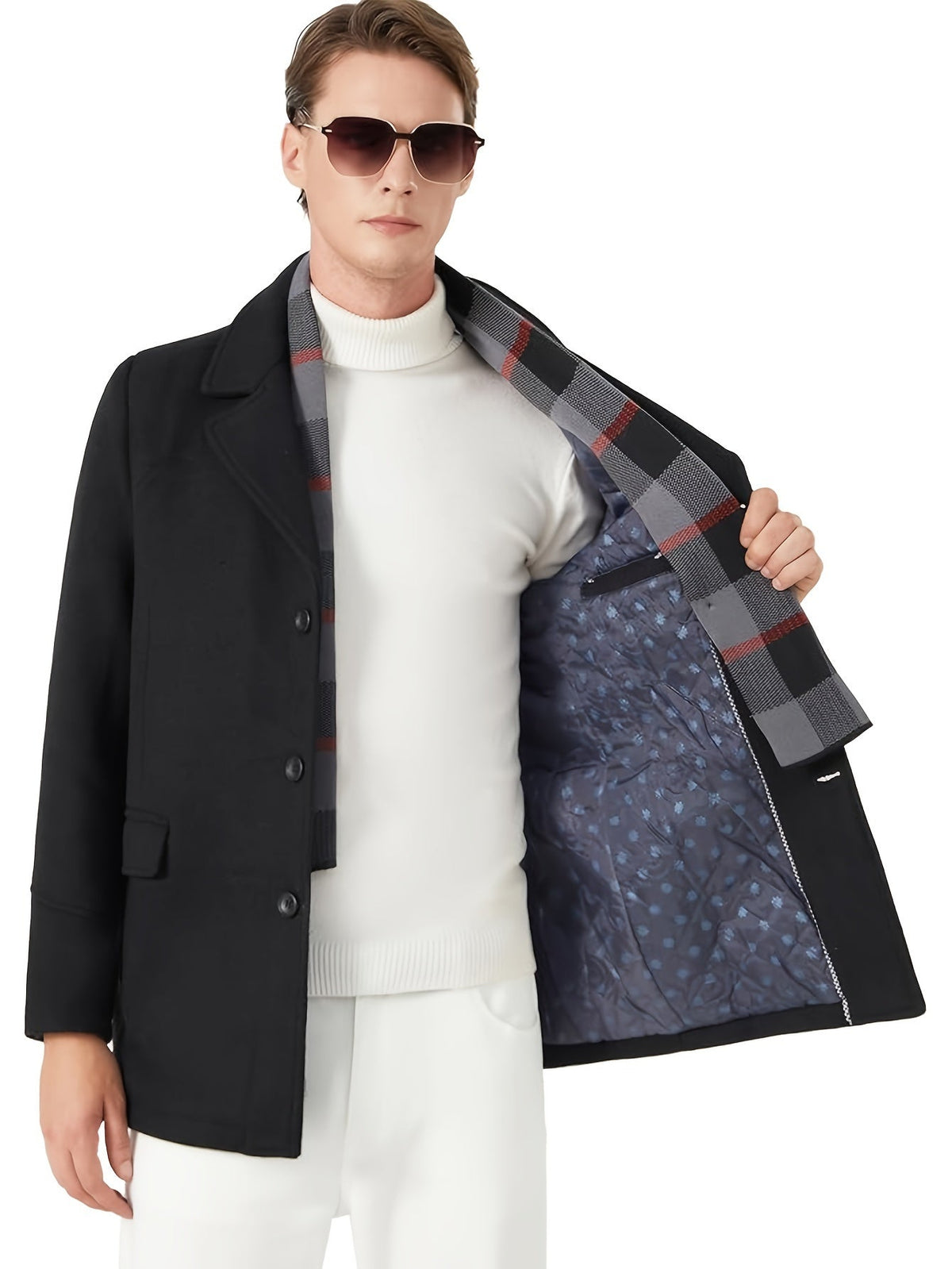 Theodore | Tailored Single-Breasted Winter Coat