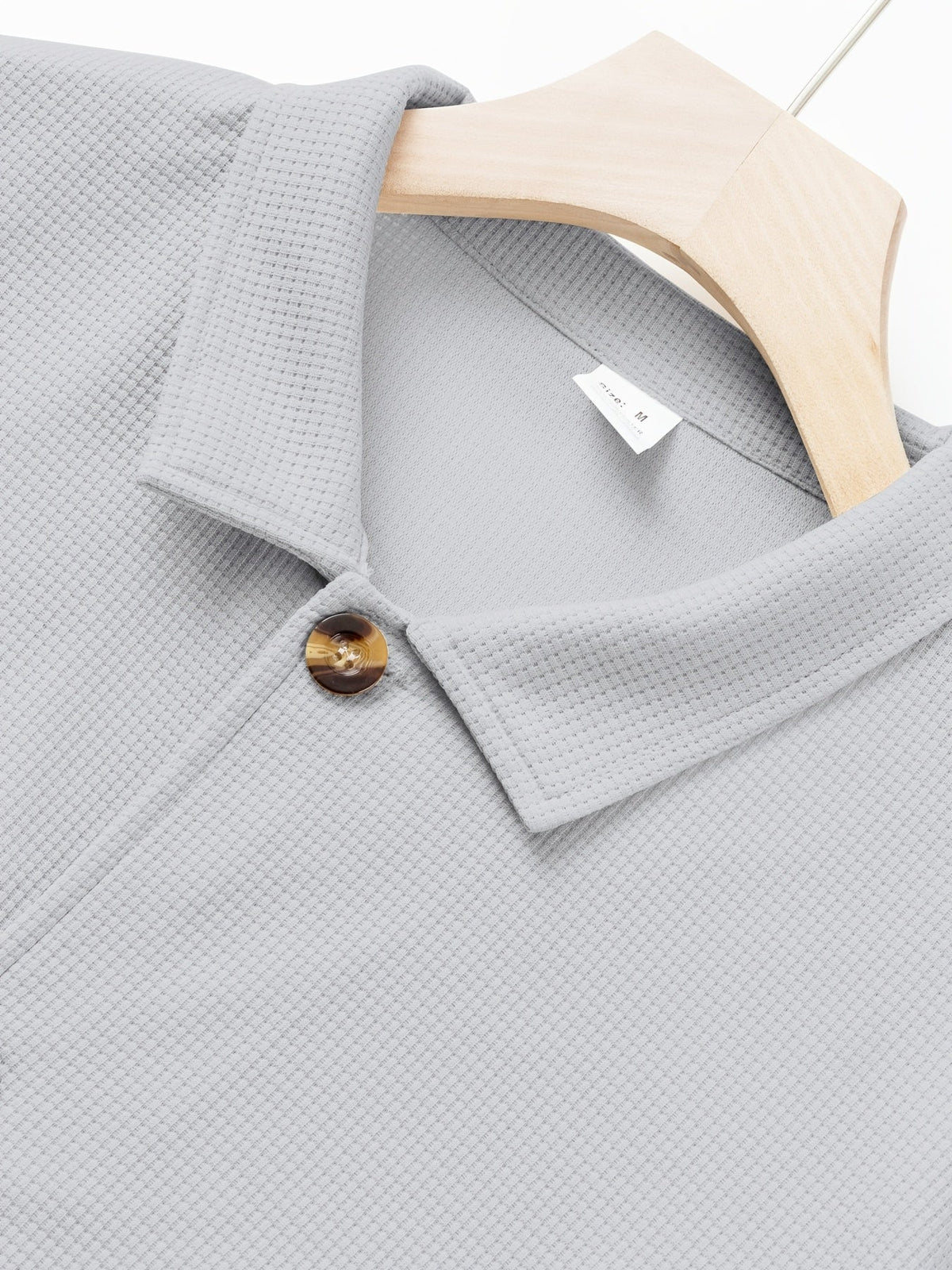 Clifford | Textured Button-Up Overshirt
