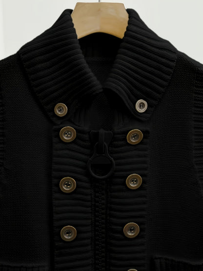 Marguerite | Structured High-Collar Zip Waistcoat