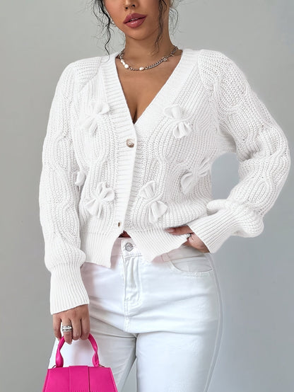 Primrose | Soft Bow-Detail Cardigan