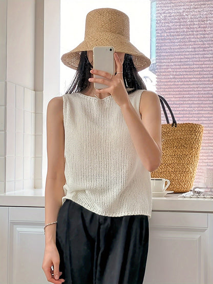 Juniper | Relaxed Sleeveless Knit Top