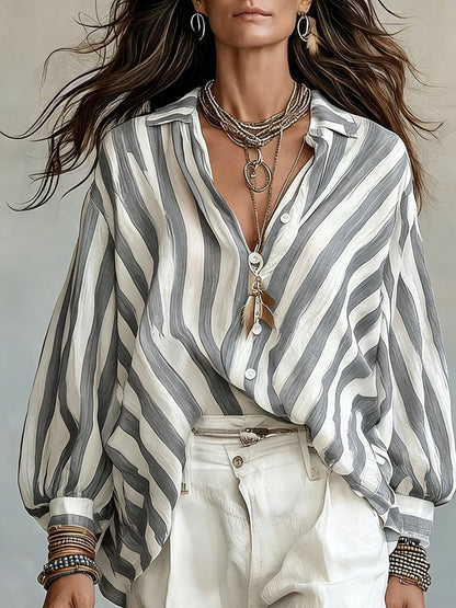 Susanna | Relaxed Striped Shirt