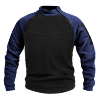 Black with blue insert