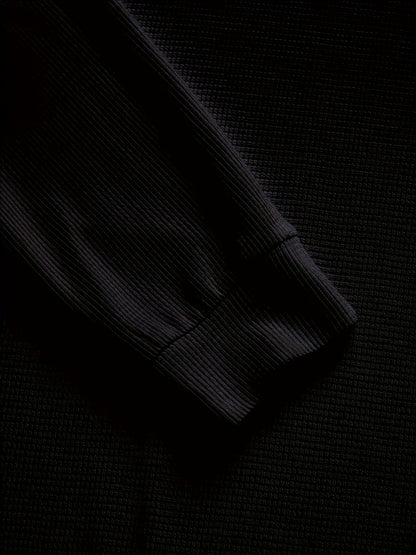 Oliver | Elbow-Patch Waffle-Knit Jumper
