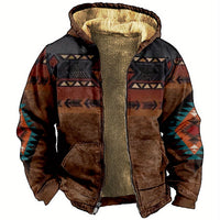 Brown & Black Print