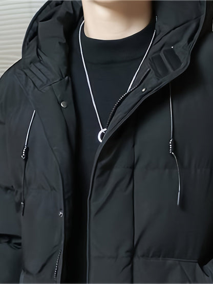 Marcus | Hooded Longline Padded Coat