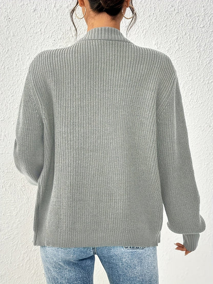 Marlowe | Relaxed Button-Front Cardigan