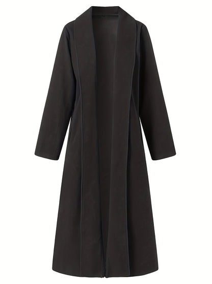 Gwendolyn | Draped Longline Coat
