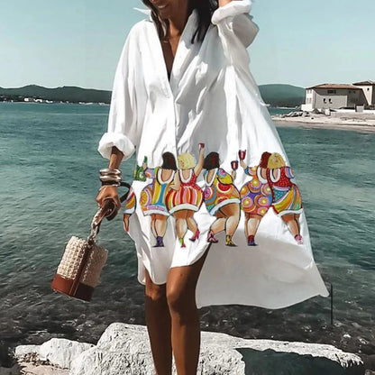 Cressida | Breezy Beach Shirt Dress