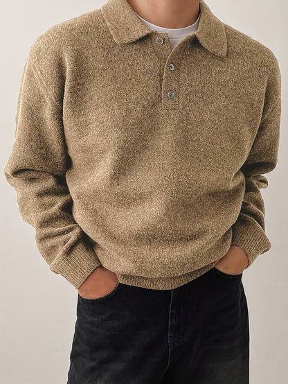 Reid | Polo Collar Knit Jumper