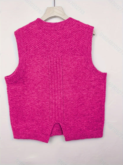Eliza | Cable-Knit Vest