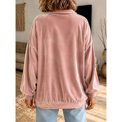Marjorie | Relaxed Collared Pullover