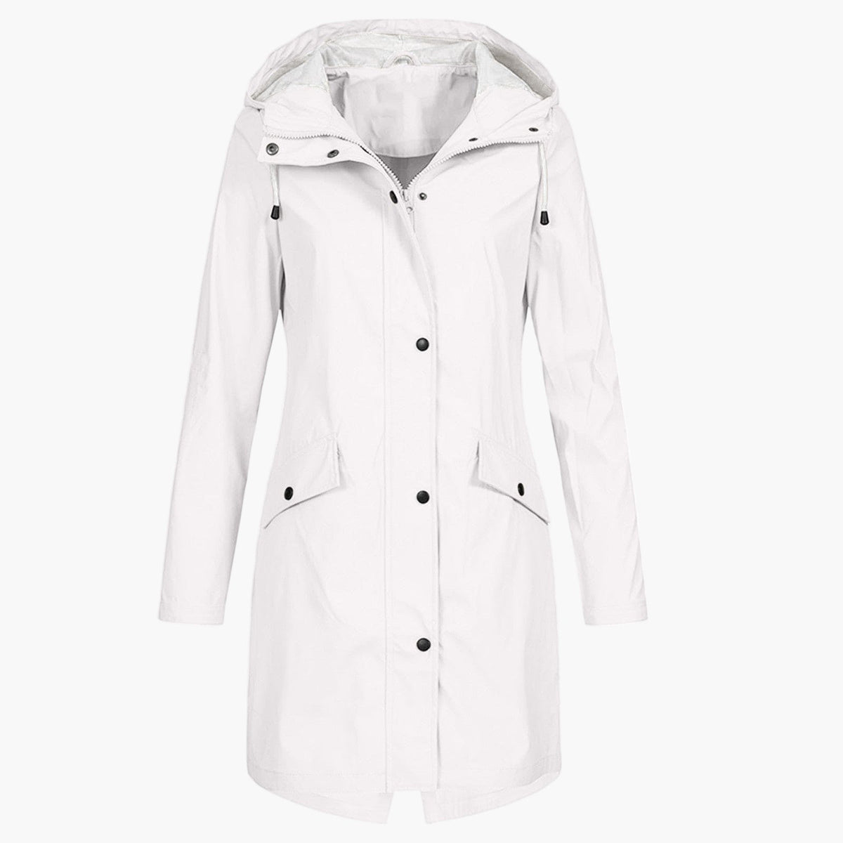 Lavinia | Weatherproof Longline Hooded Coat
