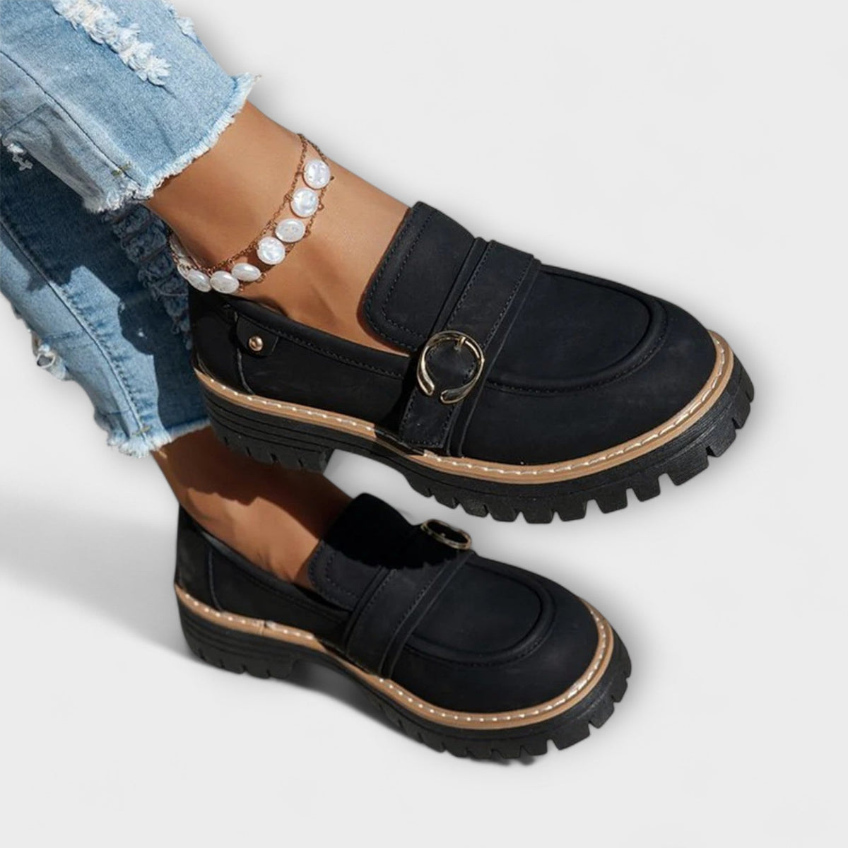 Lora | Premium Round-Toe Casual Loafers