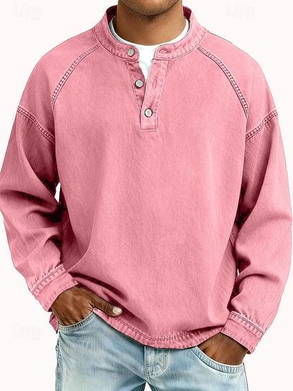 Dorian | Casual Vintage Long Sleeve Shirt