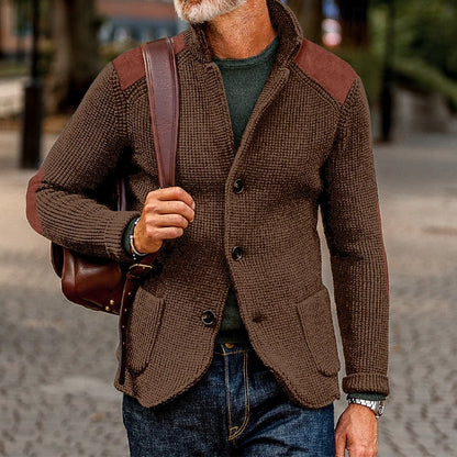 Baxter | Structured Stand-Collar Cardigan