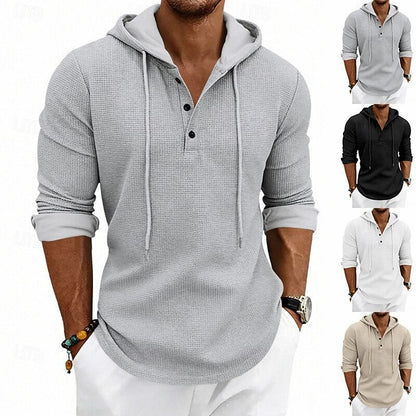 Malcolm | Relaxed Drawstring Hooded Top
