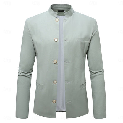 Emory | Mandarin-Collar Jacket