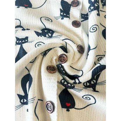 Louisa | Floral Button-Front Cardigan