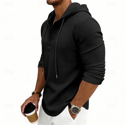Malcolm | Relaxed Drawstring Hooded Top