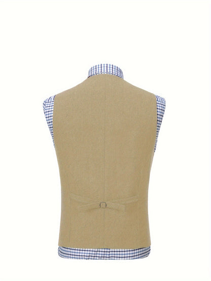 Rhodes | Heritage Herringbone Waistcoat