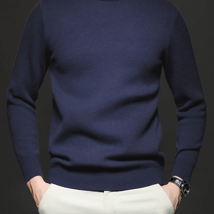 Tobias | Refined High-Neck Sweater