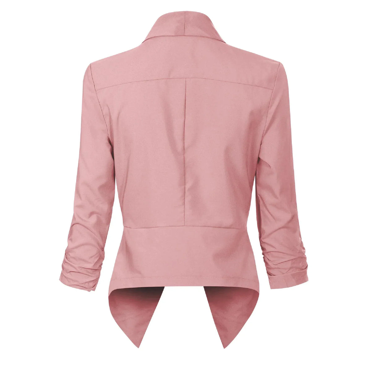 Beverly | Draped Open-Front Blazer