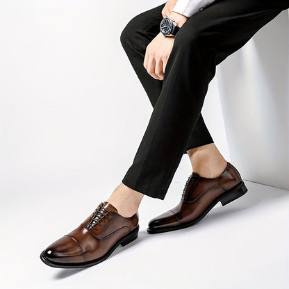 Theodore | Classic Cap-Toe Oxfords