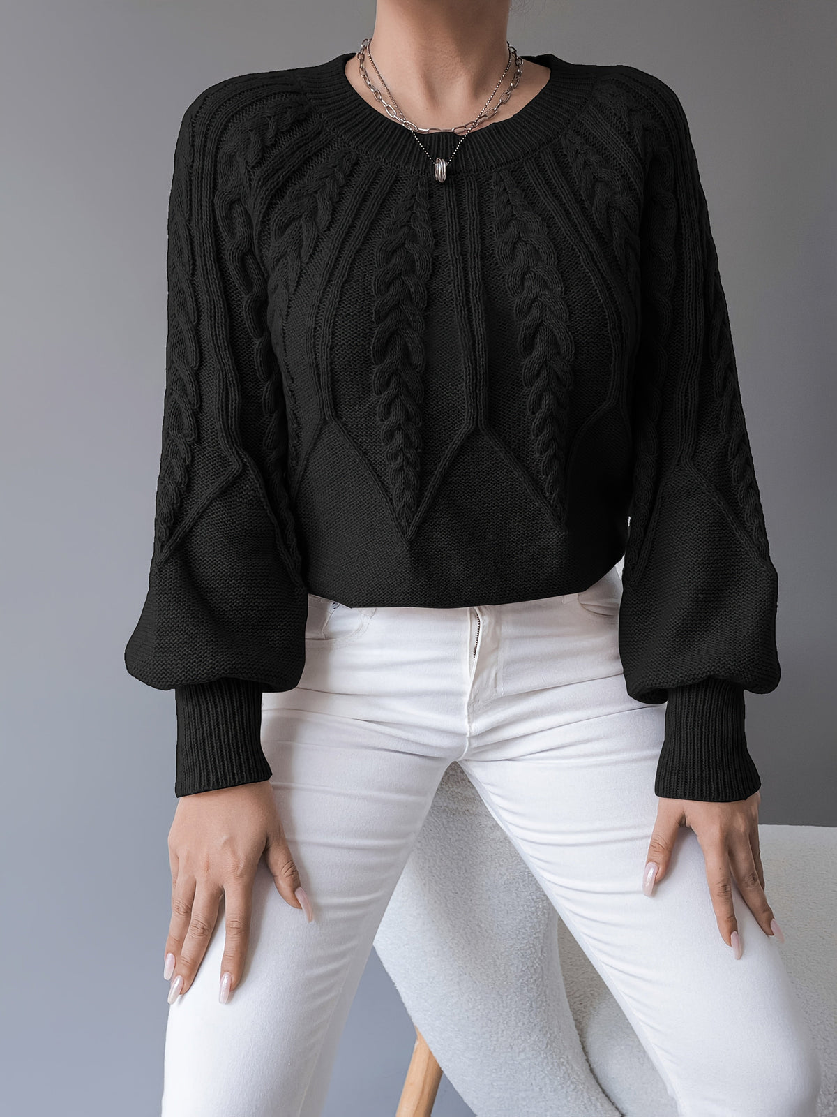 Maren | Chunky Cable-Knit Sweater