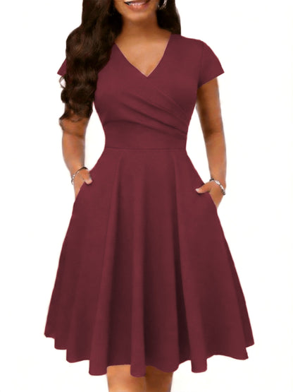 Nadine | Elegant Floral Midi Dress