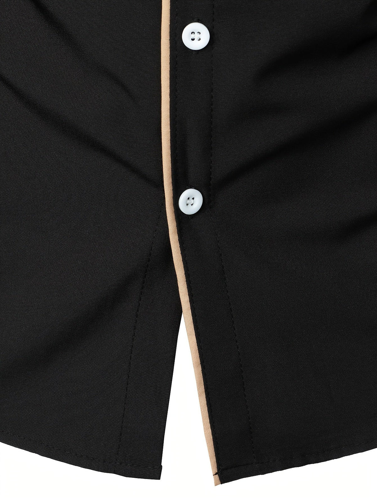 Brooks | Refined Contrast-Trim Shirt