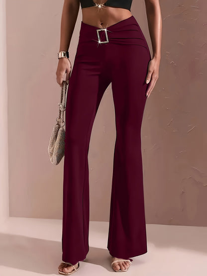 Emmeline | High-Waisted Flared Trousers