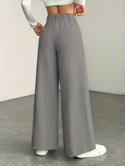 Nora | High-Waisted Wide-Leg Trousers