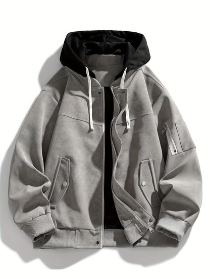 Garrick | Hooded Utility Jacket