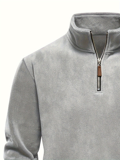 Fraser | Half-Zip Stand-Collar Pullover