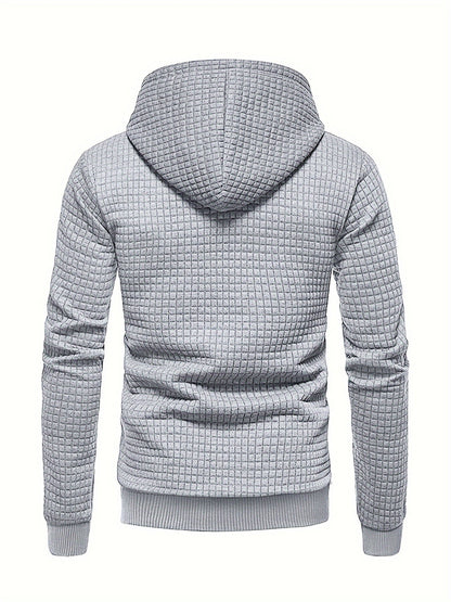 Quentin | Textured Hooded Sweatshirt