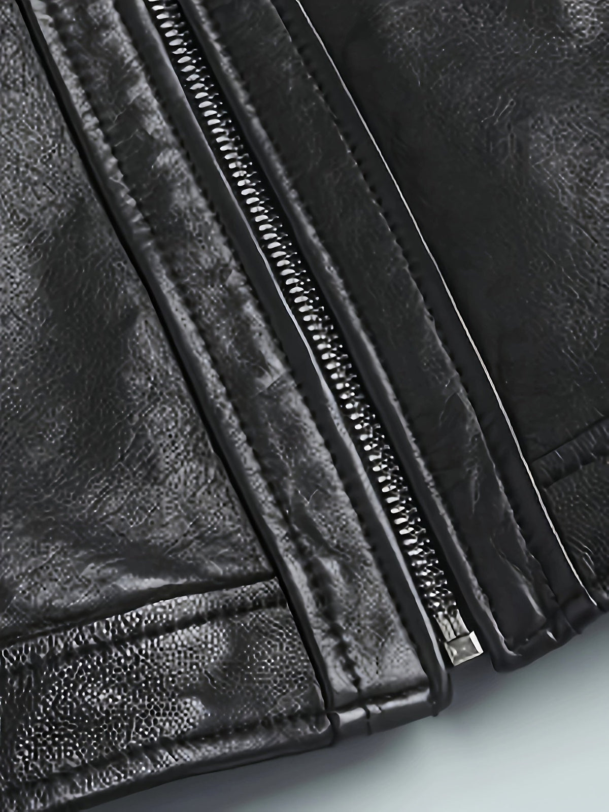 Blake | Classic Stand-Collar Moto Jacket