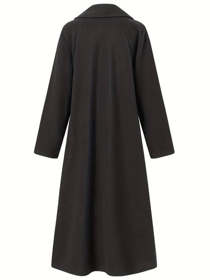 Gwendolyn | Draped Longline Coat