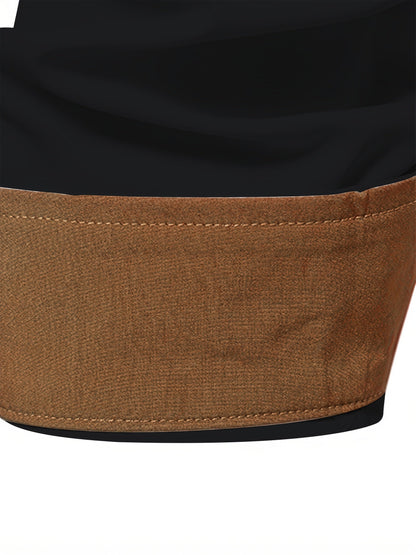 Damon | Contrast-Trim Slim Fit Shirt