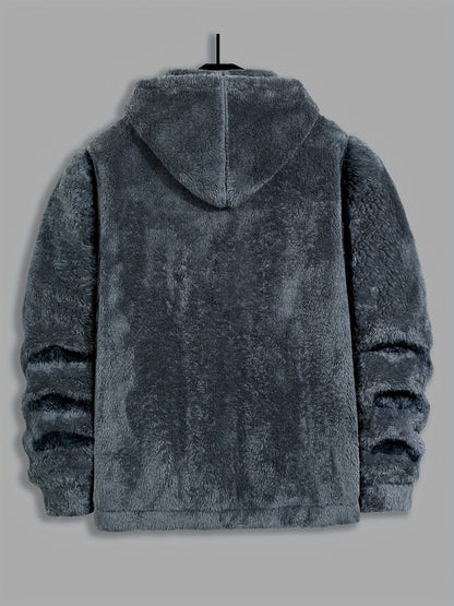 Trevor | Cosy Hooded Zip Jacket